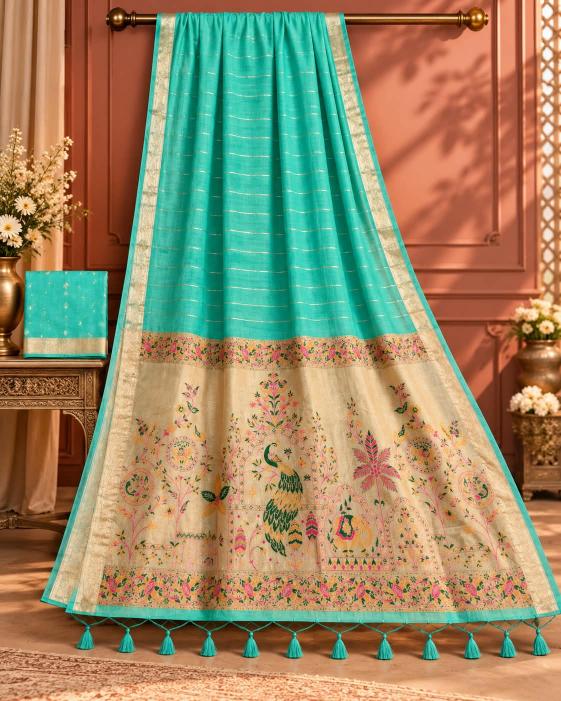 Vastrangan jamdani cotton saree online wholesale clothing suppliers